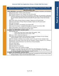Universal Child Care Application: Group or Family Child Care Home - Rhode Island, Page 10