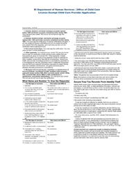License Exempt Child Care Provider Application - Rhode Island, Page 16