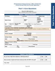 License Exempt Child Care Provider Application - Rhode Island, Page 4