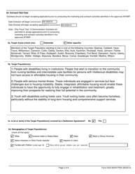 Form HUD-92243-PRA Affirmative Fair Housing Marketing Plan (Afhmp) - Multifamily Housing - Texas, Page 2