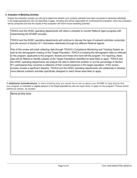 Form HUD-92243-PRA Affirmative Fair Housing Marketing Plan (Afhmp) - Multifamily Housing - Texas, Page 5