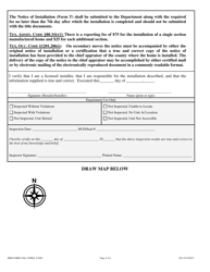 Form T (MHD Form 1026) Notice of Installation - Texas, Page 2