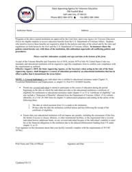 Application for Continued Approval of Non-accredited Programs - Utah, Page 8