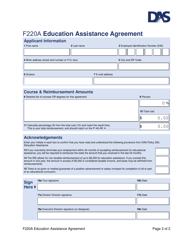 Form F220A Education Assistance Agreement - Utah, Page 2