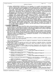 TREC Form 24-16 New Home Contract (Completed Construction) - Texas, Page 4