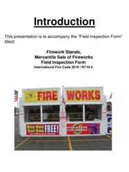 Firework Stands, Mercantile Sale of Fireworks Field Inspection Form - Utah, Page 2