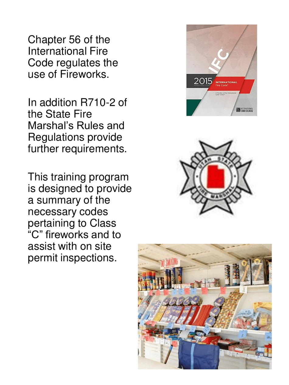 Firework Stands, Mercantile Sale of Fireworks Field Inspection Form - Utah, Page 8