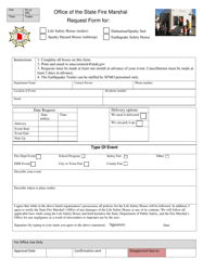 &quot;Hazard House and Life Safety House Trailer Request Form&quot; - Utah