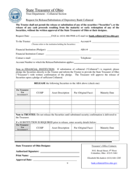 Trustee Agreement for Securities Pledged as Collateral to the State Treasurer of Ohio - Ohio, Page 9