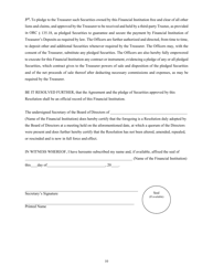 Application and Agreement for Deposit of Public Funds - Ohio, Page 10