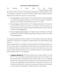 Application and Agreement for Deposit of Public Funds - Ohio, Page 2