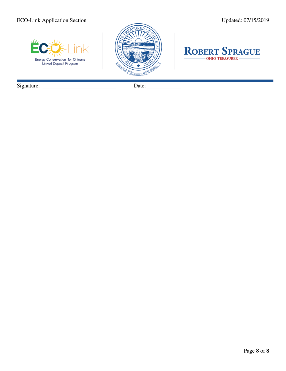 Eco-Link Application - Ohio, Page 8