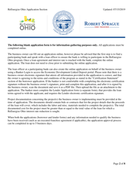 Reenergize Ohio Application - Ohio, Page 2