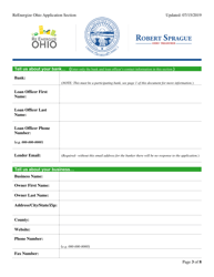 Reenergize Ohio Application - Ohio, Page 3