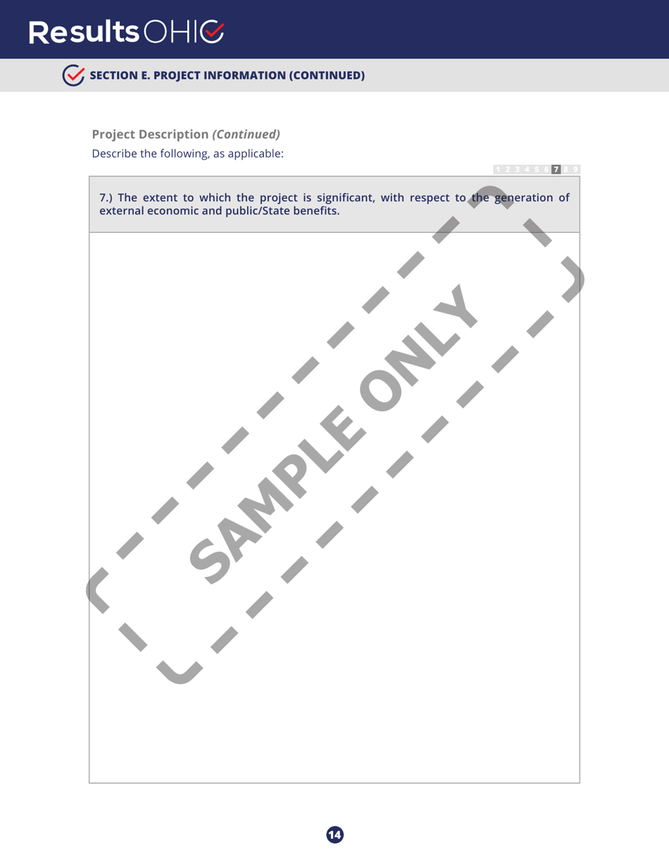 Resultsohio Application - Sample - Ohio, Page 14