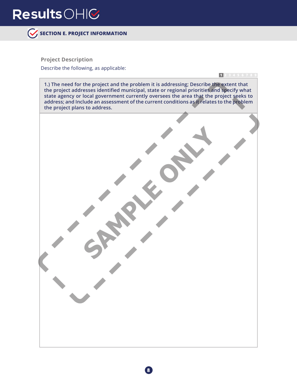 Resultsohio Application - Sample - Ohio, Page 8