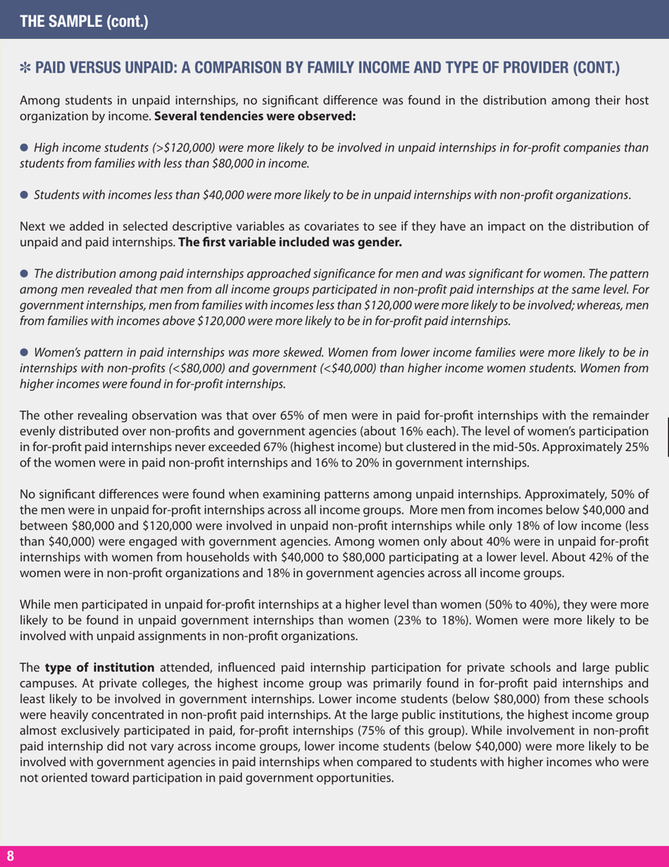 The Debate Over Unpaid College Internships - Intern Bridge, Page 8