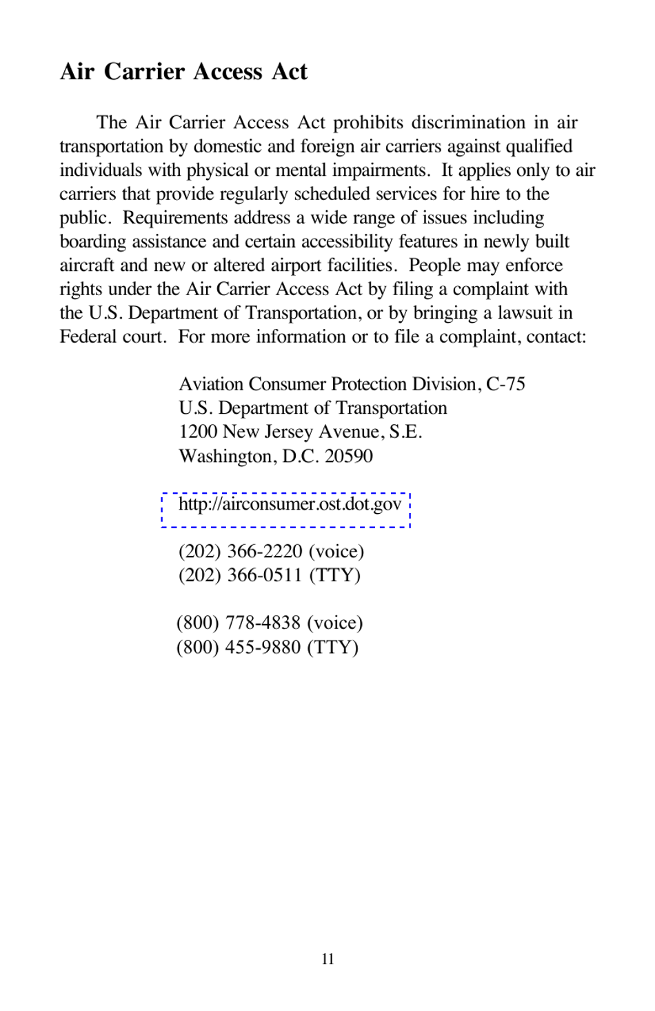 A Guide to Disability Rights Laws, Page 13