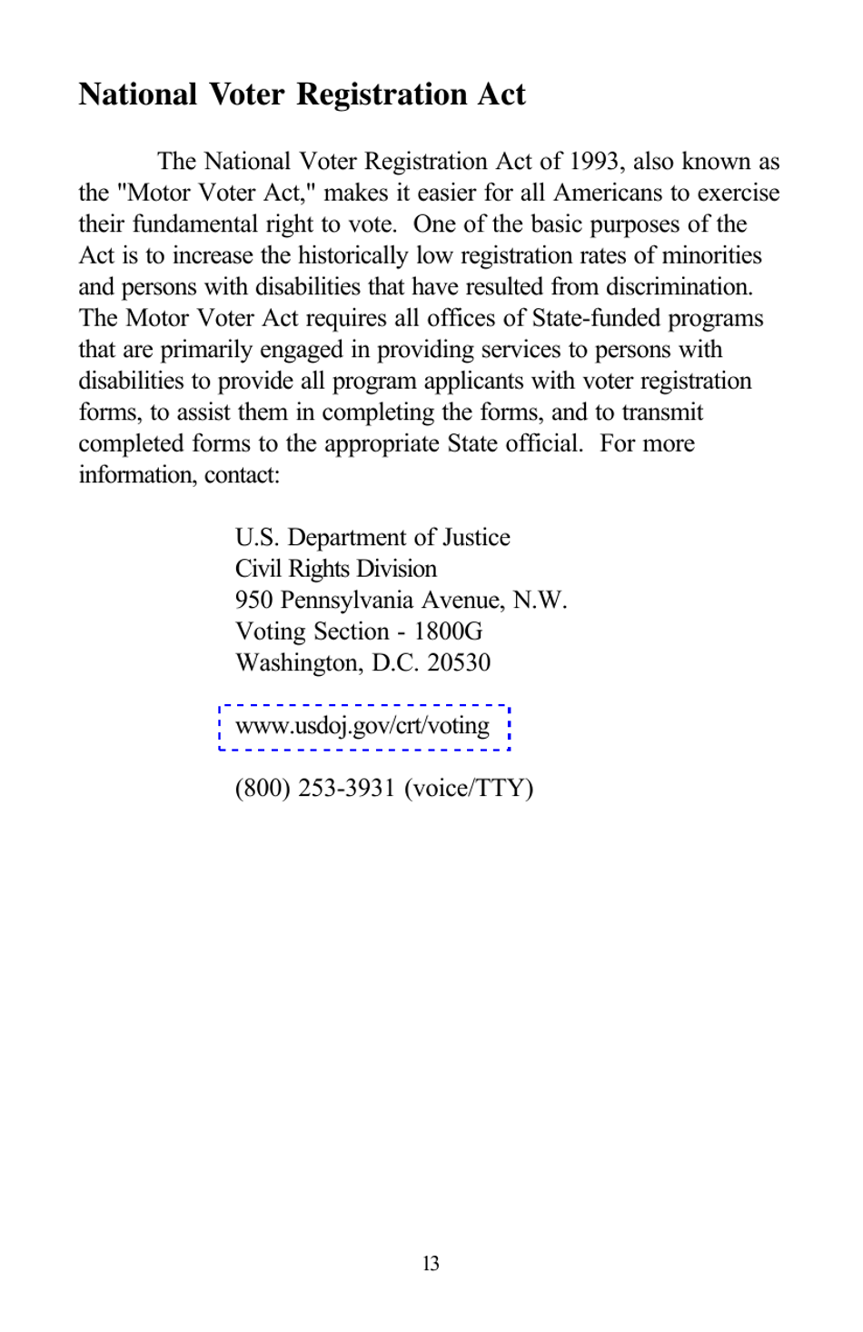 A Guide to Disability Rights Laws, Page 15