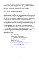A Guide to Disability Rights Laws, Page 6