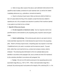 Default Standard for Discovery, Including Discovery of Electronically Stored Information (&quot;esi&quot;) - Delaware, Page 5
