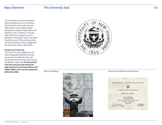 Visual Identity Standards Guide - University of New Hampshire, Page 11