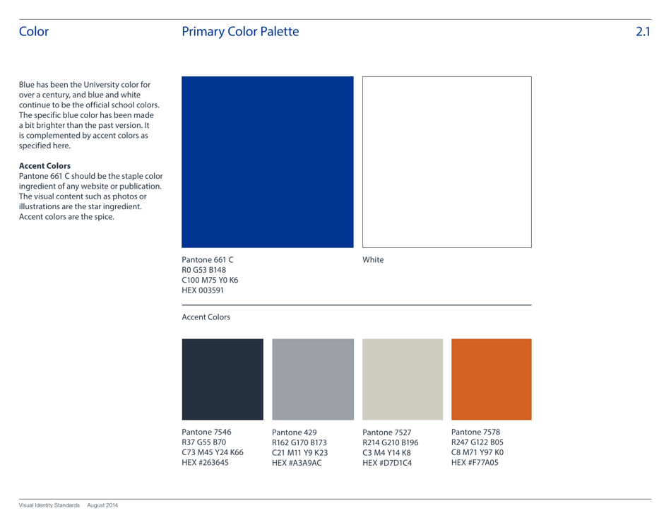 Visual Identity Standards Guide - University of New Hampshire, Page 12