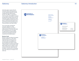 Visual Identity Standards Guide - University of New Hampshire, Page 16