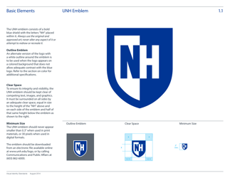 Visual Identity Standards Guide - University of New Hampshire, Page 4