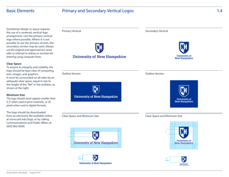 Visual Identity Standards Guide - University of New Hampshire, Page 7