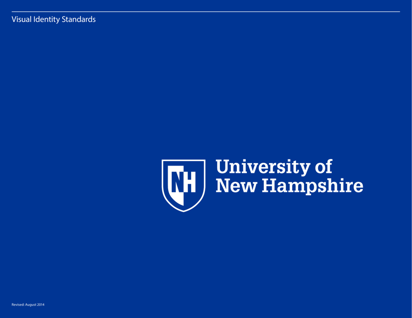 Visual Identity Standards Guide for the University of New Hampshire