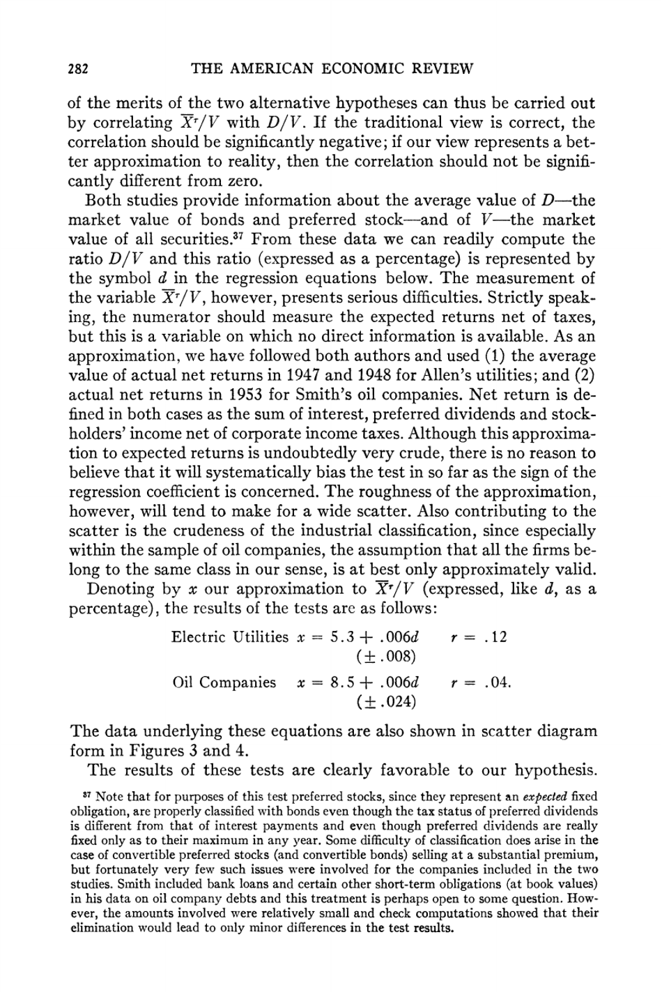 The Cost of Capital, Corporation Finance and the Theory of Investment - Franco Modigliani, Merton H. Miller, American Economic Review, Page 23