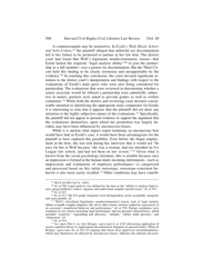 Unconscious Bias Theory in Employment Discrimination Litigation - Audrey J. Lee, Harvard Civil Rights-Civil Liberties Law Review, Page 20
