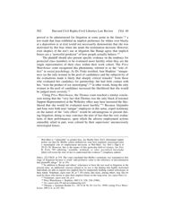 Unconscious Bias Theory in Employment Discrimination Litigation - Audrey J. Lee, Harvard Civil Rights-Civil Liberties Law Review, Page 22