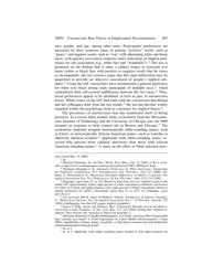 Unconscious Bias Theory in Employment Discrimination Litigation - Audrey J. Lee, Harvard Civil Rights-Civil Liberties Law Review, Page 5