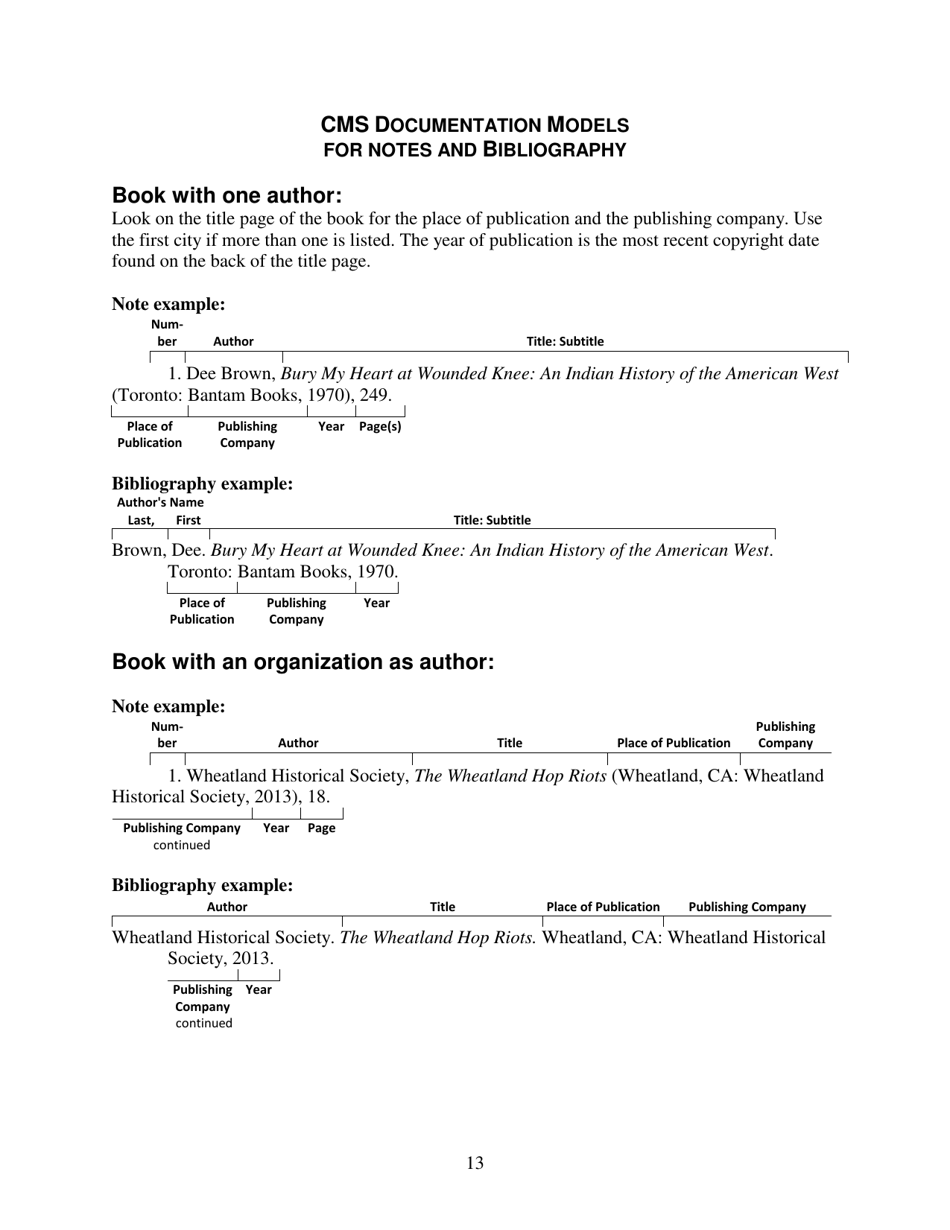 Term Paper Handbook for Chicago (Turabian) Style - Sierra College, Page 15