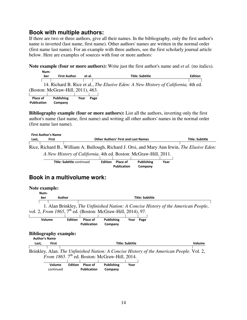 Term Paper Handbook for Chicago (Turabian) Style - Sierra College, Page 16