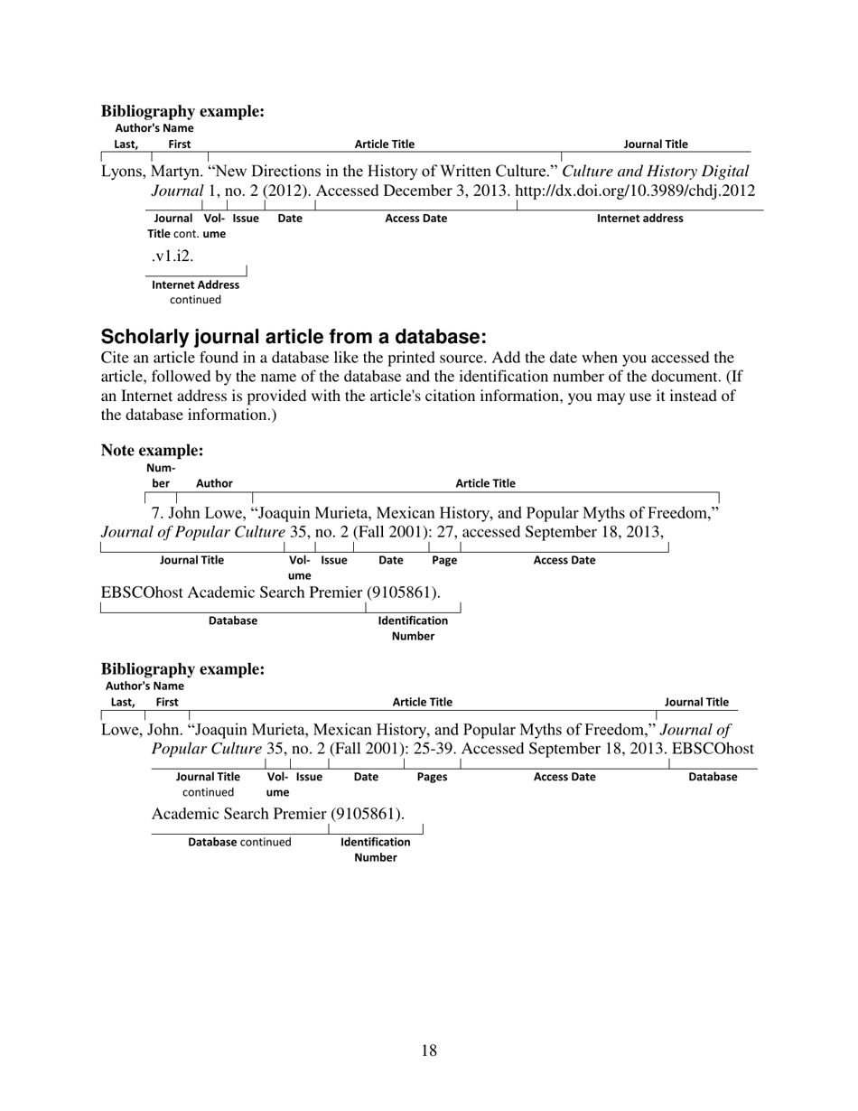 Term Paper Handbook for Chicago (Turabian) Style - Sierra College, Page 20