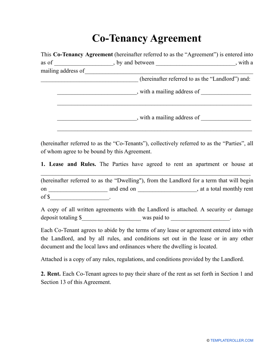 co-tenancy-agreement-template-sixteen-points-download-printable-pdf-templateroller