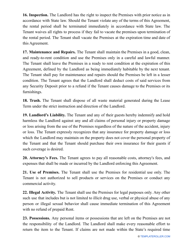 Vacation Rental Agreement Template, Page 5