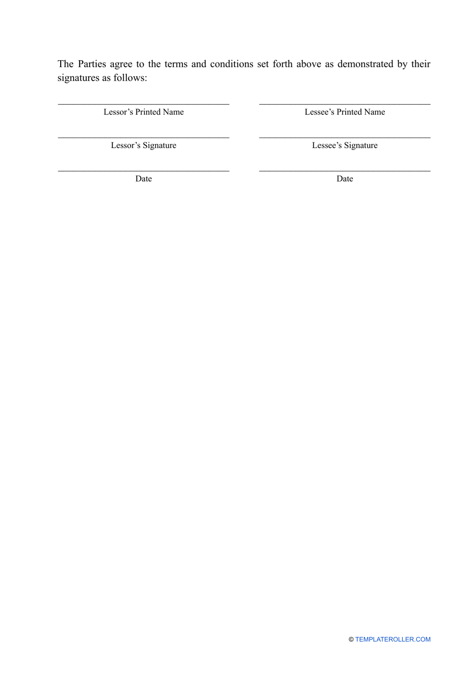 Warehouse Lease Agreement Template, Page 3