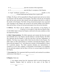&quot;Purchase Agreement Template&quot;, Page 2
