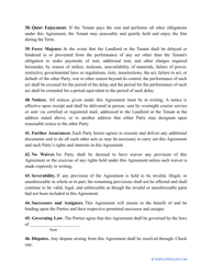 &quot;Land Lease Agreement Template&quot; - Alabama, Page 9