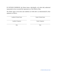 Land Lease Agreement Template - New Mexico, Page 11