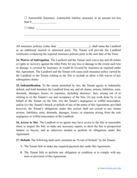 Land Rental Agreement Template - Minnesota, Page 6