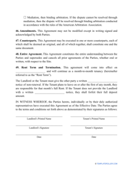 Land Rental Agreement Template - North Carolina, Page 10