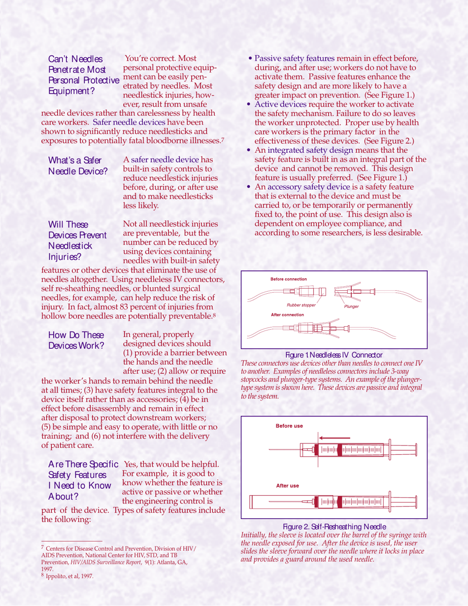 Osha 3161 How to Prevent Needlestick Injuries Answers to Some