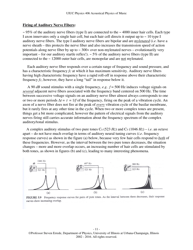 The Human Ear - Hearing, Sound Intensity and Loudness Levels - University of Illinois at Urbana-Champaign, Page 11