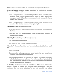 Sublease Agreement Template - Louisiana, Page 2
