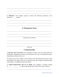 &quot;Photography Business Plan Template&quot;, Page 7